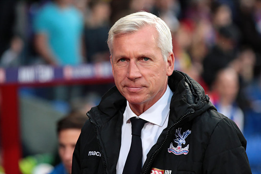 Alan Pardew manager of Crystal Palace FC