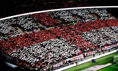 england football fans st george cross mosaic 2016